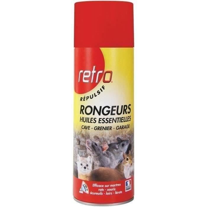 RETRO Répulsif Rongeurs - Huiles essentielles - 400 ml