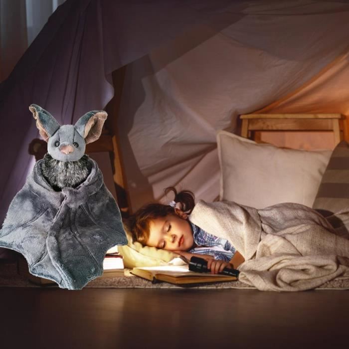 Mothinessto Peluche chauve-souris mignonne, jouet en peluche douce pour bébé chauve-souris, décoration de maison pour enfants - Jeux - Jouets Mothinessto Peluche chauve-souris mignonne, jouet en peluche douce pour bébé chauve-souris, décoration de maison pour enfants - Jeux - Jouets