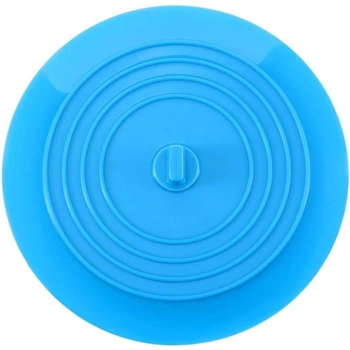 Lot De 2 Filtres De Vidange En Silicone – 12,5 Cm, Avec Ventouse, Attrape-cheveux Pour évier, Baignoire, Douche