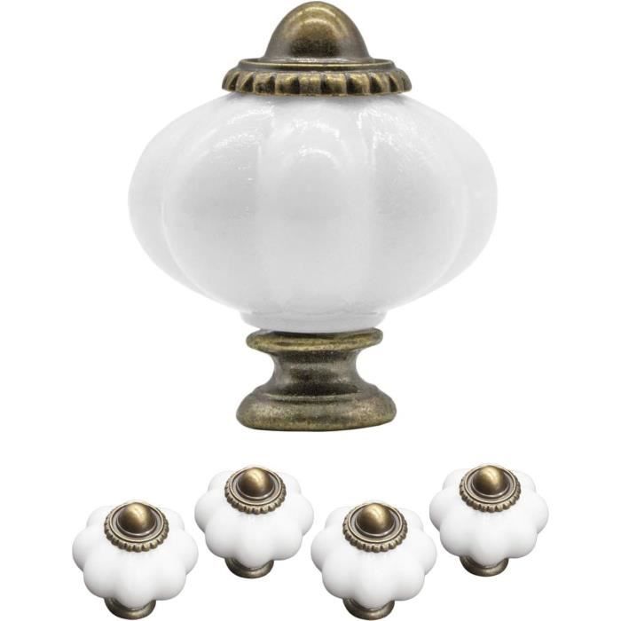 Bouton de Meuble Matière Cuivre Laiton Vintage-Rétro 14