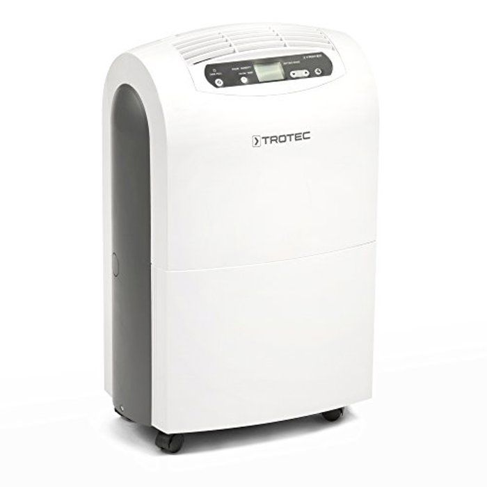 TROTEC TTK 71 E Déshumidificateur d'air, max. 24 l/j, pour 50 m² max.,  hygrostat intégré absorbeur d'humidité problèmes d'humidité