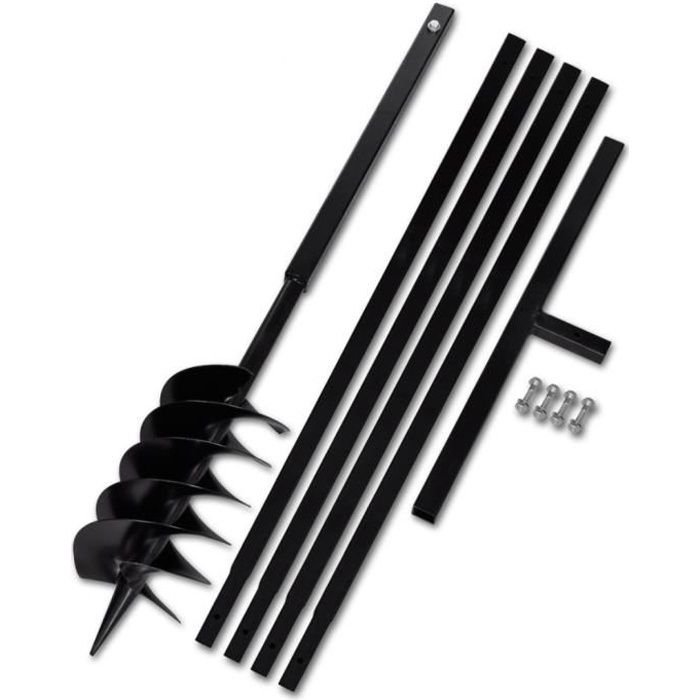 VidaXL Tarière sol avec tubes - vue 4