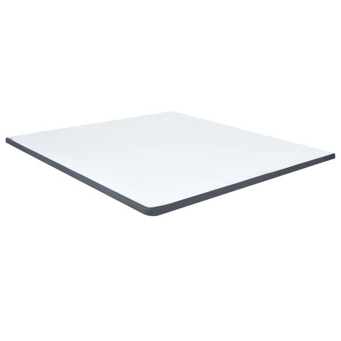 vidaXL Surmatelas de Sommier Tapissier Protège-matelas Lit Protecteur Housse Lavable Confortable Doux Blanc et Gris Foncé 288215 vidaXL Surmatelas de Sommier Tapissier Protège-matelas Lit Protecteur Housse Lavable Confortable Doux Blanc et Gris Foncé 288215