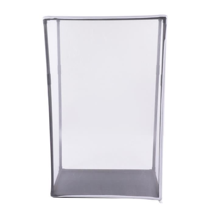 Cage d'habitat pour insectes, entièrement transparente, pliable