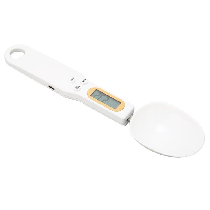 Balance Cuillère Digitale - 800g/0.1g Précision, écran LCD, 4 Unités Pour Cuisine