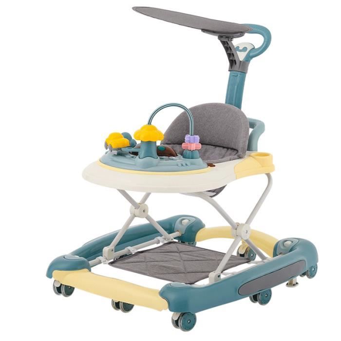 Trotteur 4 en 1Hauteur reglable Hauteur reglable facile a plier avec des fonctions telles que chariot berceau table a nosku
