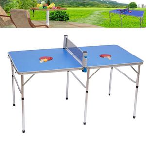 Table De Ping Pong DIONE S400i Intérieur - Bleue, 274x152x76cm - 16mm MDF - Avec Filet Et Accessoires