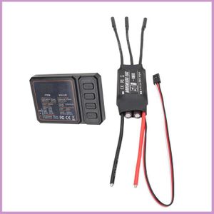 WANGCL Carte De Programmation ESC Sans Balais RC 120 A Athlon Brushless