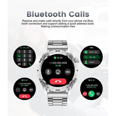 Montre Connectée Homme avec Appels Bluetooth, 1.32'' Montre Connectée avec  70 Modes Sportifs,SpO2,Fréquence Cardiaque, Mot de Passe de Protection, 2  Bracelets, Smartwatch pour Android iOS Noir : : High-Tech