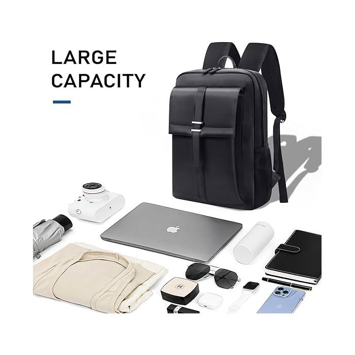 UieaMsio 20-35L Sac à dos pour ordinateur portable, pour homme et adolescent, Grand sac à dos, pour homme et femme Voyage, pour le travail d'affaires poche de travail Imperméable