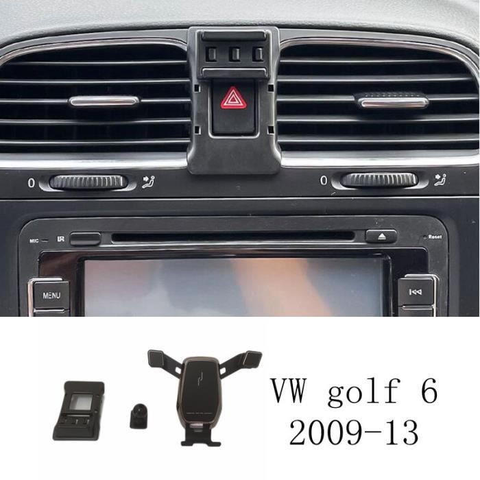 Noir - Support de Téléphone Portable pour VW Volkswagen Golf 6 MK6  2009-2013, Accessoires de Voiture - Cdiscount Téléphonie