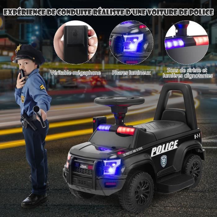 Voiture de police pour enfants Dodge Charger 12v avec télécommande