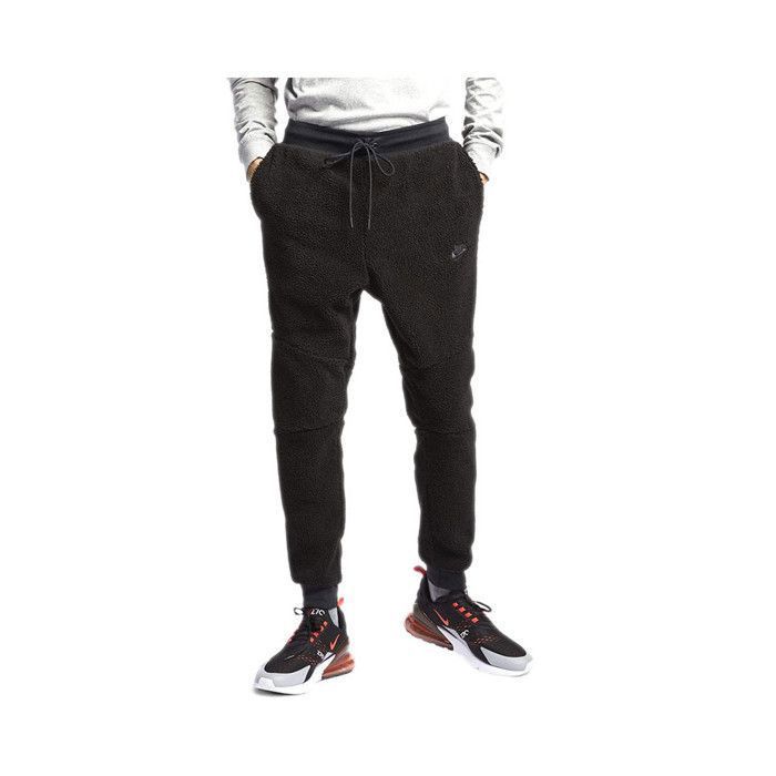 Pantalon de surv tement Nike SPORTSWEAR TECH FLEECE ICON Noir