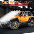2x 120W 7'' Barre à LED phares longue portée Moto SUV 4x4 l'éclairage-2