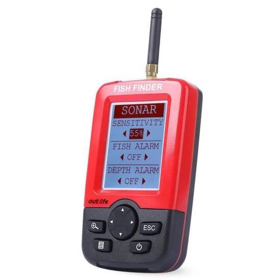 Sondeurs GPS sans fil 100M Camo avec détecteur de poissons d