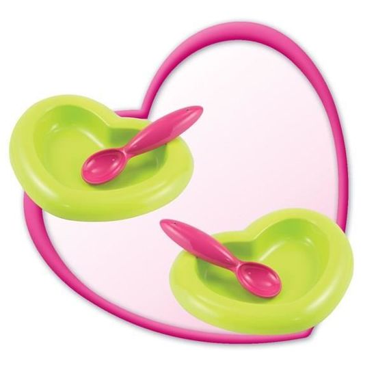 Chaise haute jumeaux Minnie Smoby pour poupons jusqu 42 cm