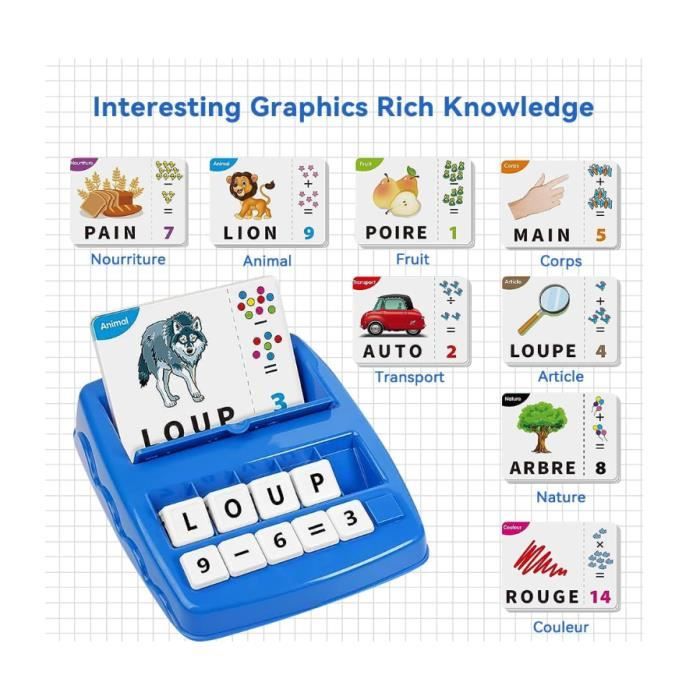 Headu ABC English – Jeu De Mémoire Pour Apprendre L'anglais – 52 Cartes – Dès 3 Ans – Fabriqué En Italie