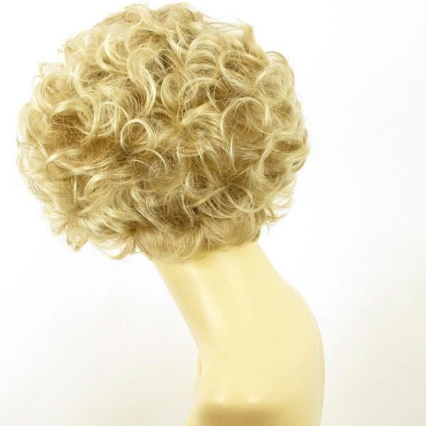 Postiche Queue De Cheval Bouclée 40 Cm - Blond Méché Clair Synthétique