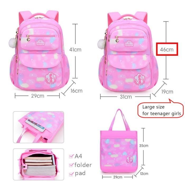 Girls large sale backpacks