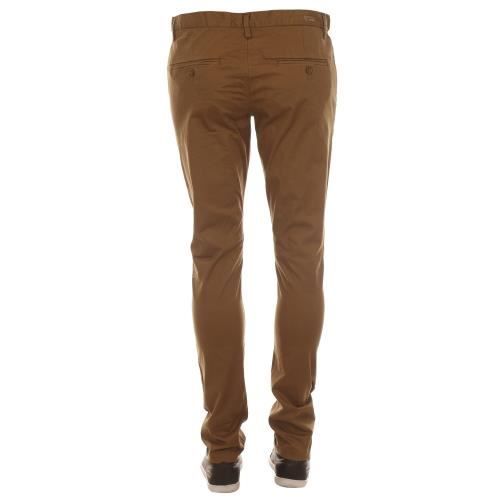 Pantalon Chino tabacco pant Teddy smith Cdiscount Pret a Porter