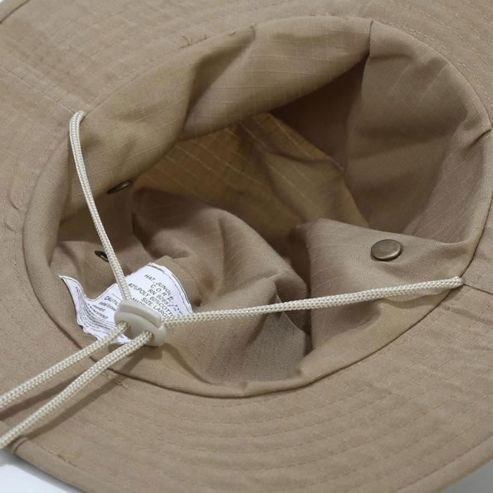 Chapeau De Soleil Boonie En Coton Pour Femme Et Homme - Chapeau De
