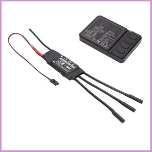 Dilwe Contrôleur de vitesse électrique 30A RC Boat Waterproof Brushless ESC 2‑4S pour modèle de
