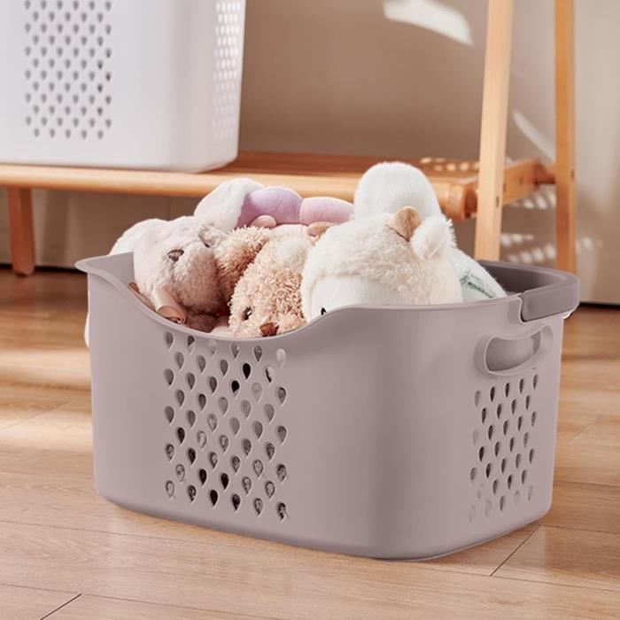 Panier À Linge Sale, Rangement Étanche Pour Égouttoir, Laveuse, Douche,  Rangement Respirant Avec Poignée, Robuste Résistant À[H2604] - Cdiscount  Maison