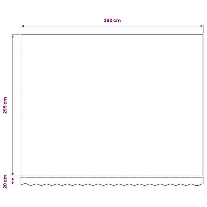 Toile De Remplacement Pour Parasol Déporté – Tailles 2m, 2,3m, 2,7m, 3m – 6 Ou 8 Baleines – Polyester UV30+ – Imperméable, Nombreux Coloris