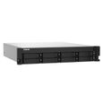 QNAP TS-832PXU - Serveur NAS - 8 Baies - Rack-montable - SATA 6Gb/s - RAID 0, 1, 5, 6, 10, 50, JBOD, 60-0