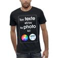 Créez votre propre t-shirt personnalisé avec la photo ou l'image de votre choix - PIXEL EVOLUTION - Homme-0