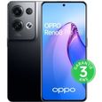 Smartphone OPPO Reno8 Pro 256Go 5G Noir Glacé - Double SIM - Lecteur d'empreintes digitales-0