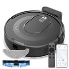 Vactidy Cleanova W7- 4000 Pa Aspirateur Robot Laveur 3 en 1- 120min d'Autonomie - Connecté Alexa/APP/IFTTT - Ultra Silencieux 55 dB