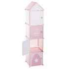 ATMOSPHERA FOR KIDS Atmosphera Kids - Meuble de rangement enfant Colonne - 34 x H. 140 cm - Rose