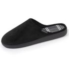 Isotoner Chaussons ultra confortables semelle à mémoire de forme noir homme
