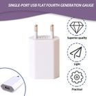 OUTAD Chargeur Secteur - Adaptateur USB Universel Mural 5V 1A avec 1 port Blanc