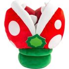 SUPERMARIO Figurine en peluche Super Mario Mario Kart - Plante Piranha (Club Mocchi-Mocchi) - Rouge/Blanc