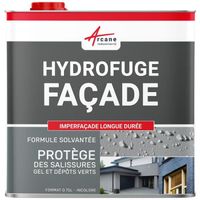 Hydrofuge façade imperméabilisant pour mur pierre brique enduit crépi - IMPERFACADE ARCANE INDUSTRIES  - 0.75 L (jusqu a 3.75m²)