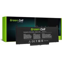Green Cell Batterie Dell J60J5 J6OJ5 01W2Y2 0242WD 0MC34Y pour Dell Latitude E7270 E7470