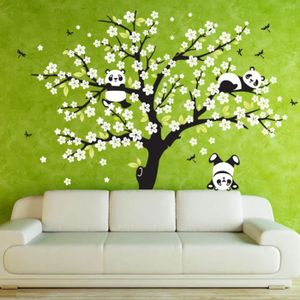 Stickers Muraux Panda Cuisine Aliments Autocollant Mural Animaux Décoration  Murale Chambre Enfants Frigo Salon[119] - Cdiscount Maison