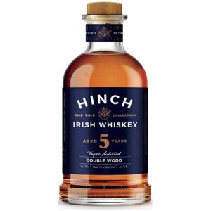 WHISKY BOURBON SCOTCH Whiskey Hinch 5 ans Double Wood  - Origine Irlande