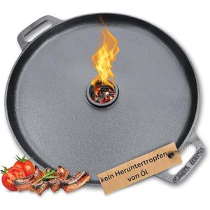BARBECUE Plaque de cuisson en fonte idéale pour four à fusé