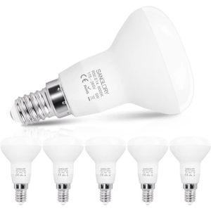 Lot de 6 Non-Dimmable 806Lm 6500K Blanc Froid Ampoule LED E27 8.5W LVWIT Equivalent à incandescence 60W 