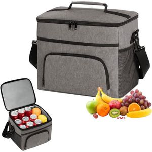 Sac Isotherme Homme Sac Repas Style Business Lunch Bag avec Bandoulière  Réglable Sac Déjeuner pour Bureau École Travail Pique-N[111] - Cdiscount  Maison