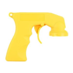 pulv/érisateur de peinture de poign/ée de pistolet de pulv/érisation da/érosol dadaptateur de jet da/érosol doutil de a/érosol avec g/âchette compl/ète de poig Pulv/érisateur de pistolet de pistolet