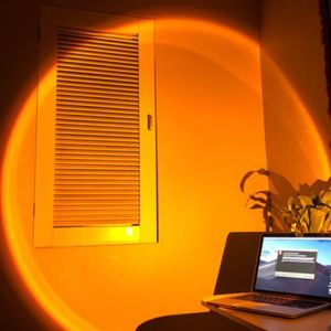 VEILLEUSE Lampe Coucher de Soleil Projection Lumière LED Vis