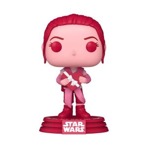 FIGURINE - PERSONNAGE Figurine Funko Pop! N°588 - Star Wars : Valentines S3 - Rey