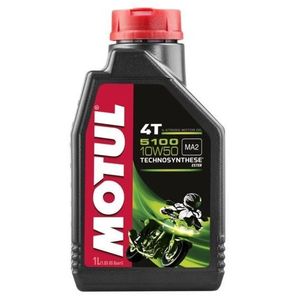 HUILE MOTEUR Bidon d'huile MOTUL 5100 10W50 MA2 Technosynthése 