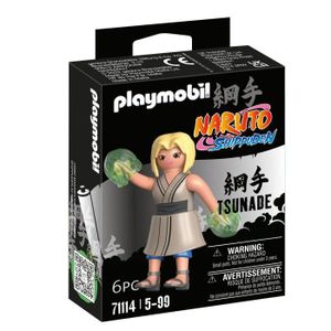 FIGURINE - PERSONNAGE Figurine PLAYMOBIL Tsunade - Naruto Shippuden - Blanc - 6 pièces - A partir de 5 ans