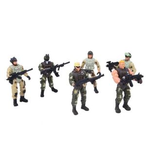 JAWSEU Jouet Figurine Militaire, Soldat Figurine avec Arme Jouet Militaire  Figurine Articulée Jouet Militaire en Plastique Jeu de Militaire Figurines  d'action Mobiles de Combat pour Enfants 6pcs : : Jeux et Jouets