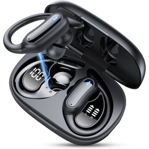 CASQUE - ÉCOUTEURS Casque Bluetooth Sans Fil Sport In Ear Casque Sans